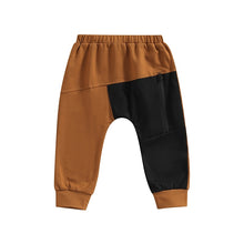 Load image into Gallery viewer, New 2022 Stripe Patchwork Children Zipper Ankle-length Pants for Baby Boys Pants Harem Pants for Kids Child
