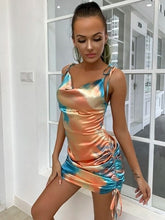 Load image into Gallery viewer, Date Night silky sexy dress

